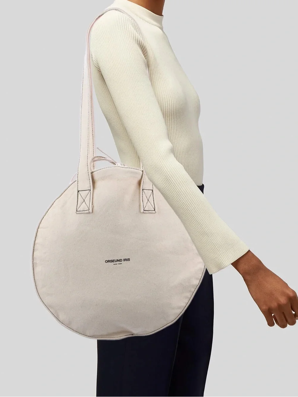 Orseund Iris Canvas Circle Tote - 1st Gen (discontinued style)